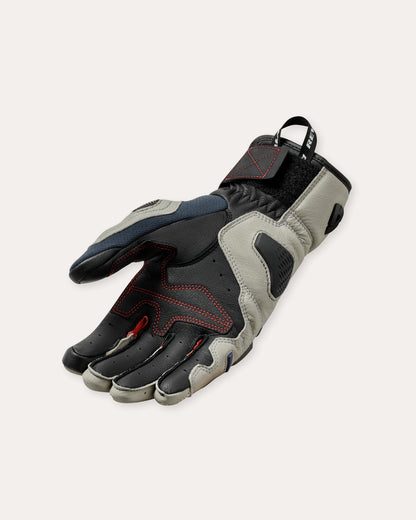 Gloves Sand 5 | Silver-Red