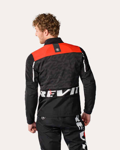 Jacket Africa | Black-Red