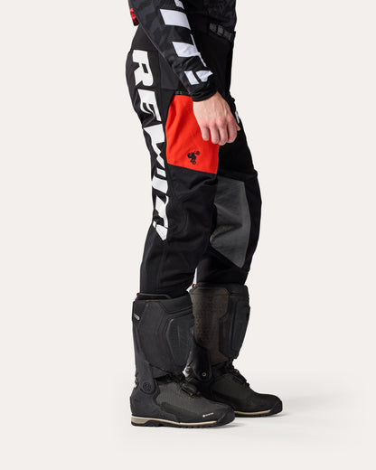 Pants Lejano | Black-Red
