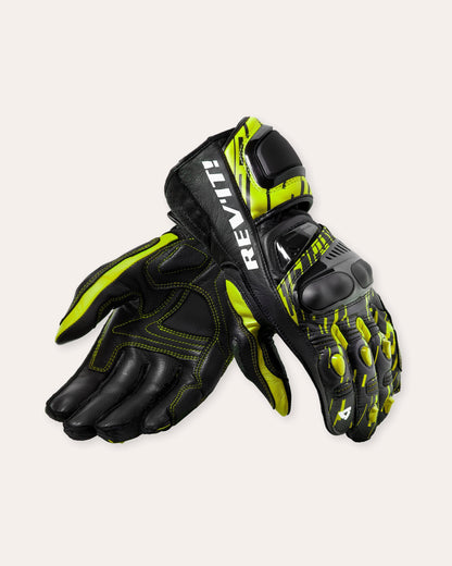 Gloves Quantum 2 | Neon Yellow-Black