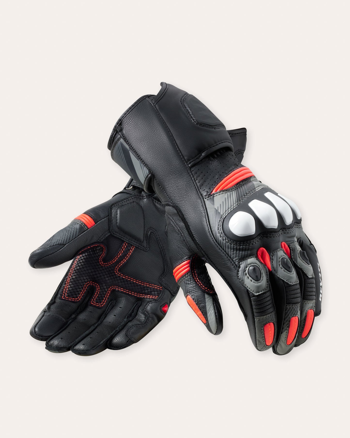 Gloves League 2 | Black-Neon Red