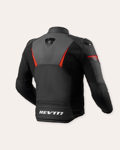 Jacket Argon 2 | Black-Neon Red