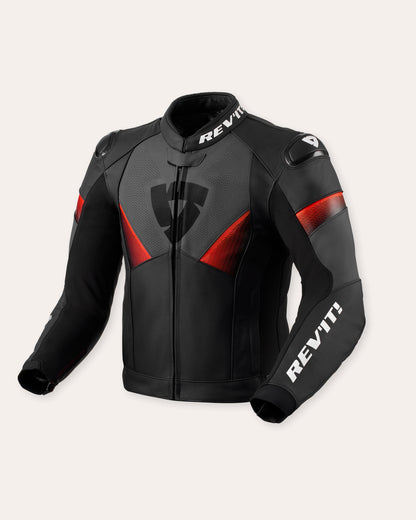 Jacket Argon 2 | Black-Neon Red