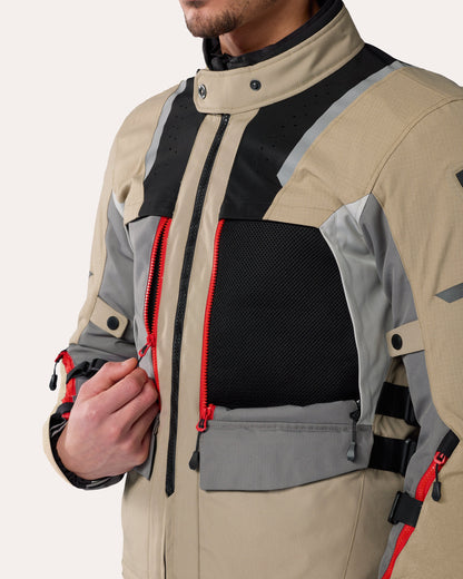 Jacket Offtrack 2 H2O | Light Grey-Silver