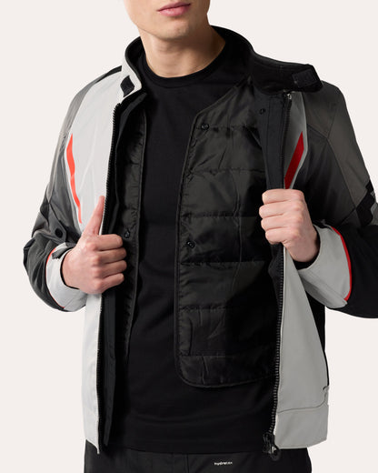 Jacket Undulate H2O | Black-White