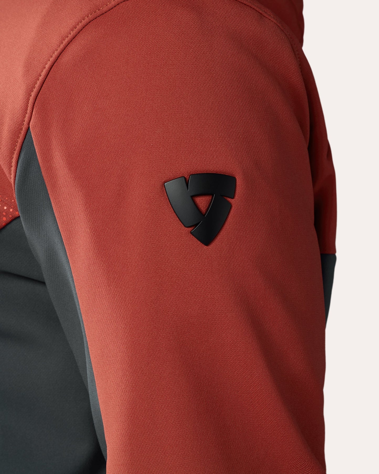 Hoodie Parabolica 2 | Burgundy Red-Grey