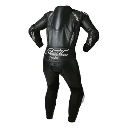 RST V4.1 Evo Kangaroo Airbag Mens Leather Suit - Black / Black