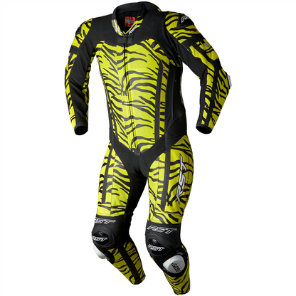 RST Pro Series Evo Airbag CE Mens Leather Suit - Tiger Flo