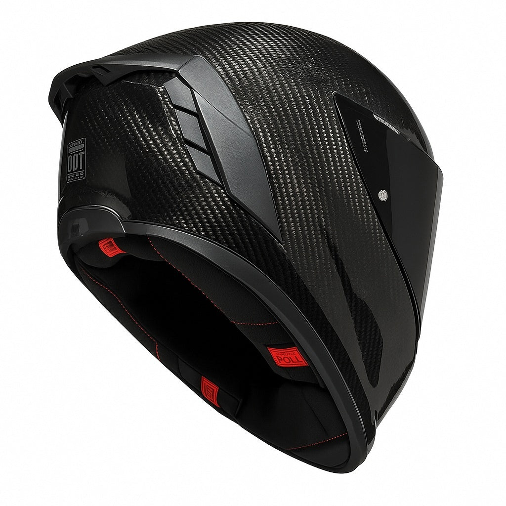 EOX Liquid Carbon Full Face Helmet