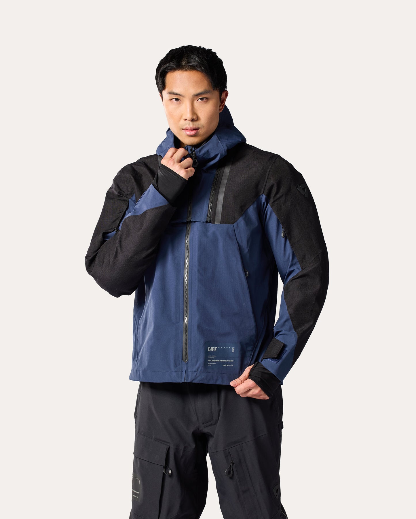 Jacket Component 3 H2O | Black-Dark Blue