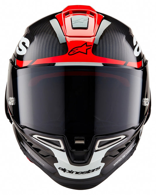 Supertech R10 Element Carbon Red Race Helmet