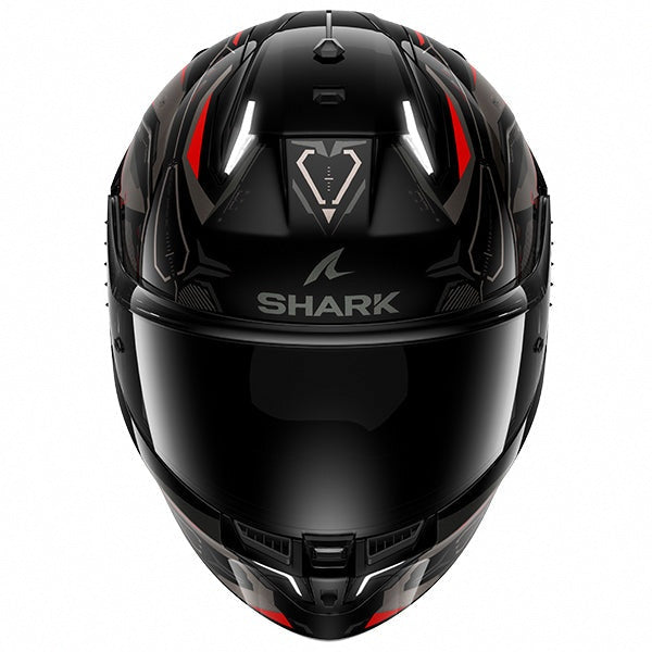Skwal i3 Linik Full Face Helmet – Black/Anthracite/Red