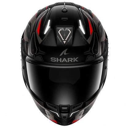 Skwal i3 Linik Full Face Helmet – Black/Anthracite/Red