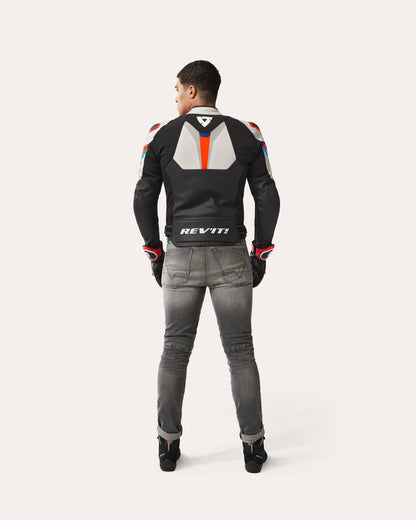 Jacket Quantum 3 | Black-Neon Red