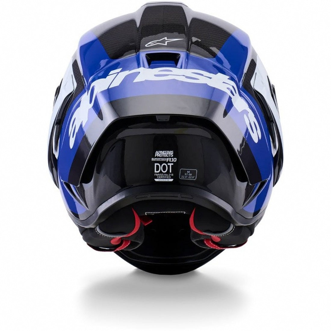 Supertech R10 Arius Gloss Blue Race Helmet