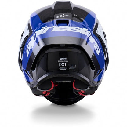 Supertech R10 Arius Gloss Blue Race Helmet