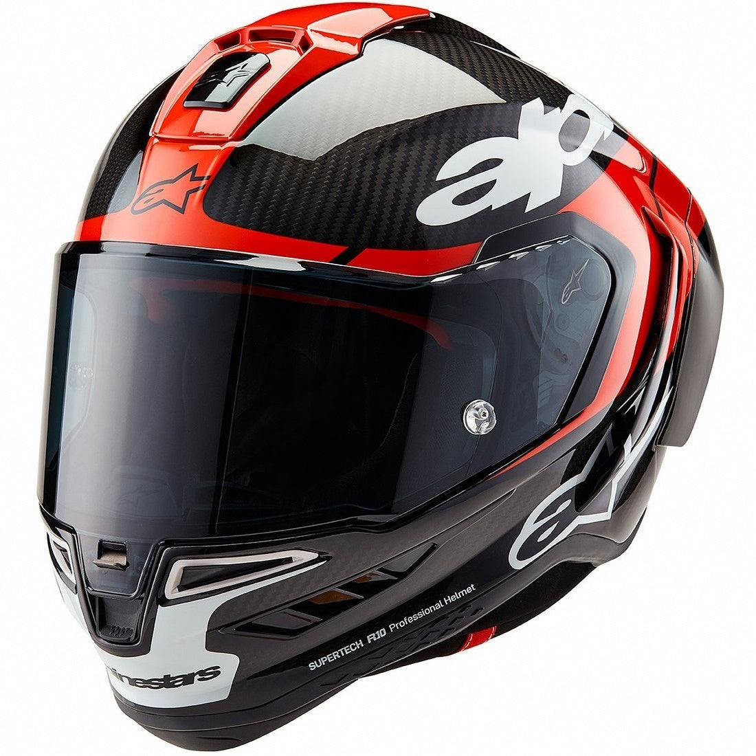 Supertech R10 Element Carbon Red Race Helmet