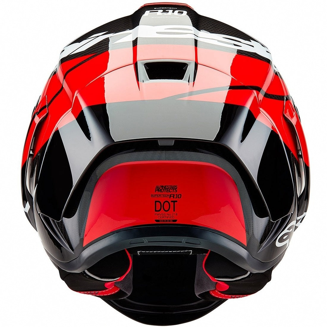 Supertech R10 Element Carbon Red Race Helmet