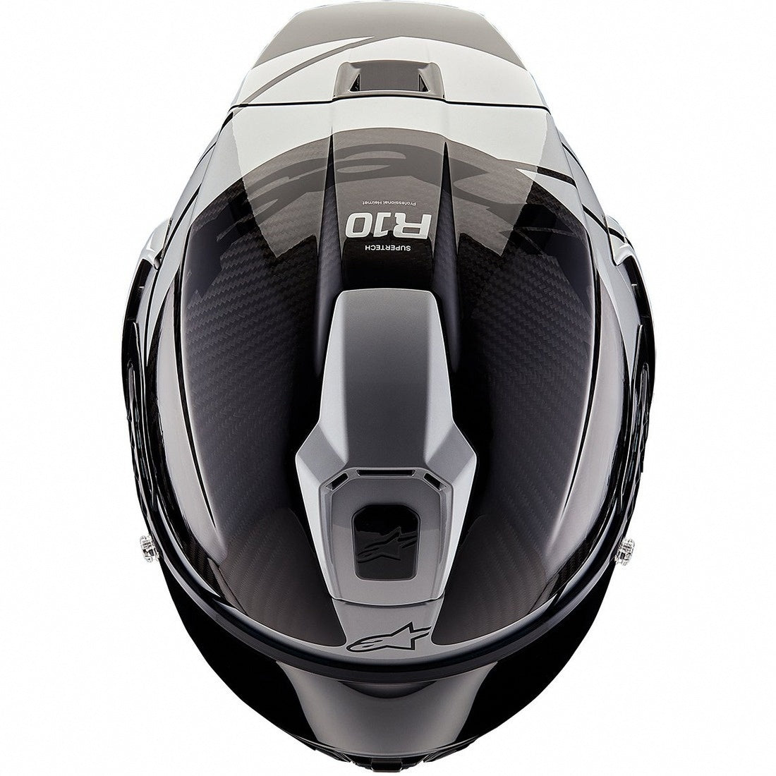 Supertech R10 Element Carbon Silver Race Helmet