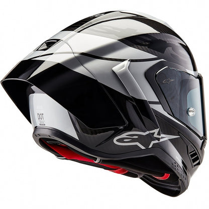 Supertech R10 Element Carbon Silver Race Helmet