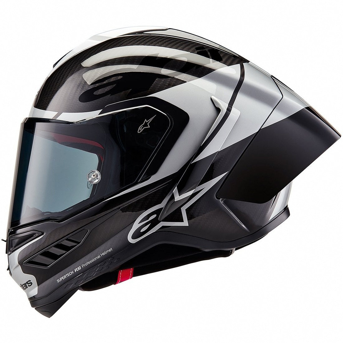 Supertech R10 Element Carbon Silver Race Helmet