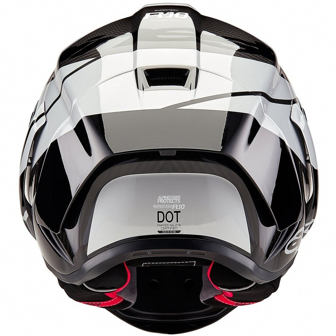 Supertech R10 Element Carbon Silver Race Helmet