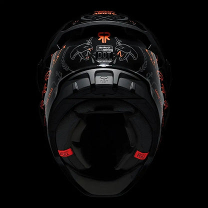 Ruroc AT4.0 Carbon Blackbird Full Face Helmet