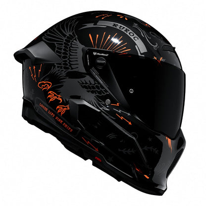 Ruroc AT4.0 Carbon Blackbird Full Face Helmet
