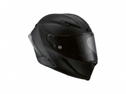 M Pro Race 2026 Full Face Motorcycle Helmet – Triple Black