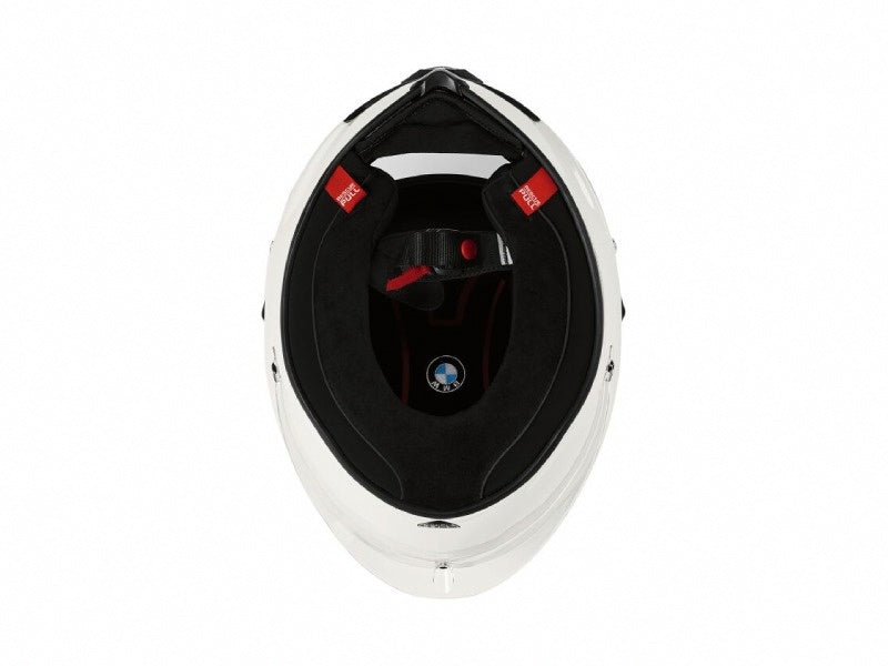 M Pro Race 2026 Full Face Motorcycle Helmet – Light White