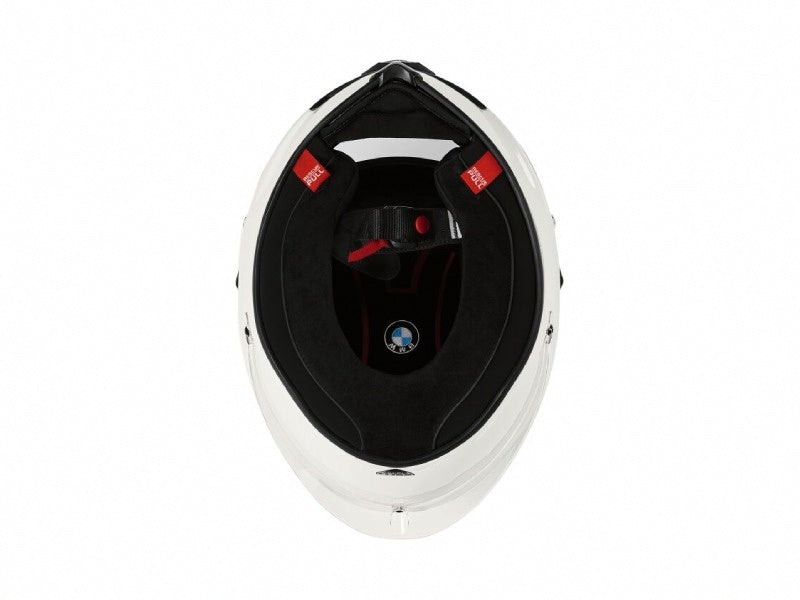 Light White Full Face Motorcycle Helmet