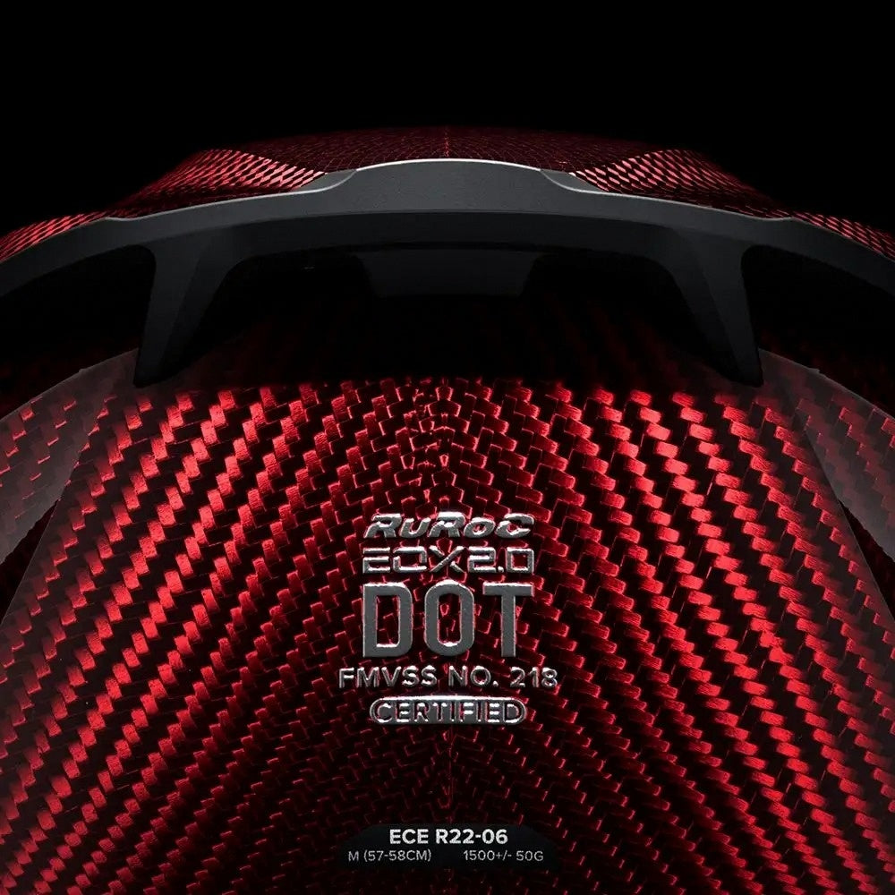 EOX 2.0 Ruby Carbon RR Full-Face Helmet