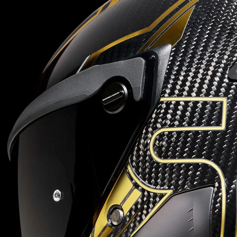 Ruroc AT4.0 Track Titan Gold Carbon Full Face Helmet