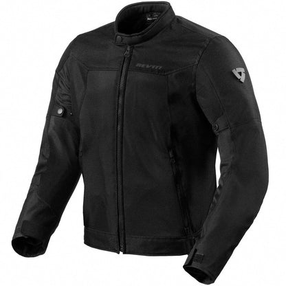 REVIT Eclipse 2 Black Motorcycle Jacket – Lightweight Summer Mesh