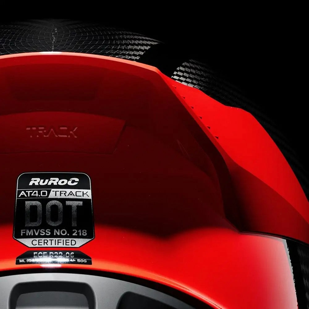 AT4.0 Track Rosso Carbon Racing Helmet